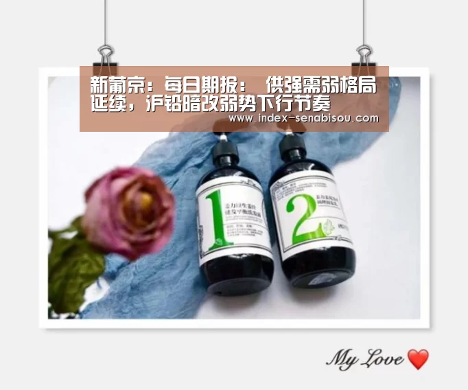 新葡京:每日期报: 供强需弱格局延续,沪铅暗改弱势下行节奏(图3) 新葡京